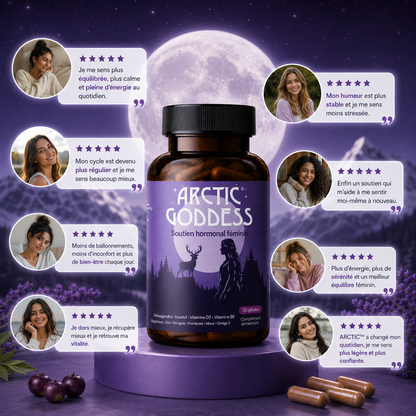 ARCTIC™ | Équilibre Hormonal, Énergie & Bien-Être Féminin