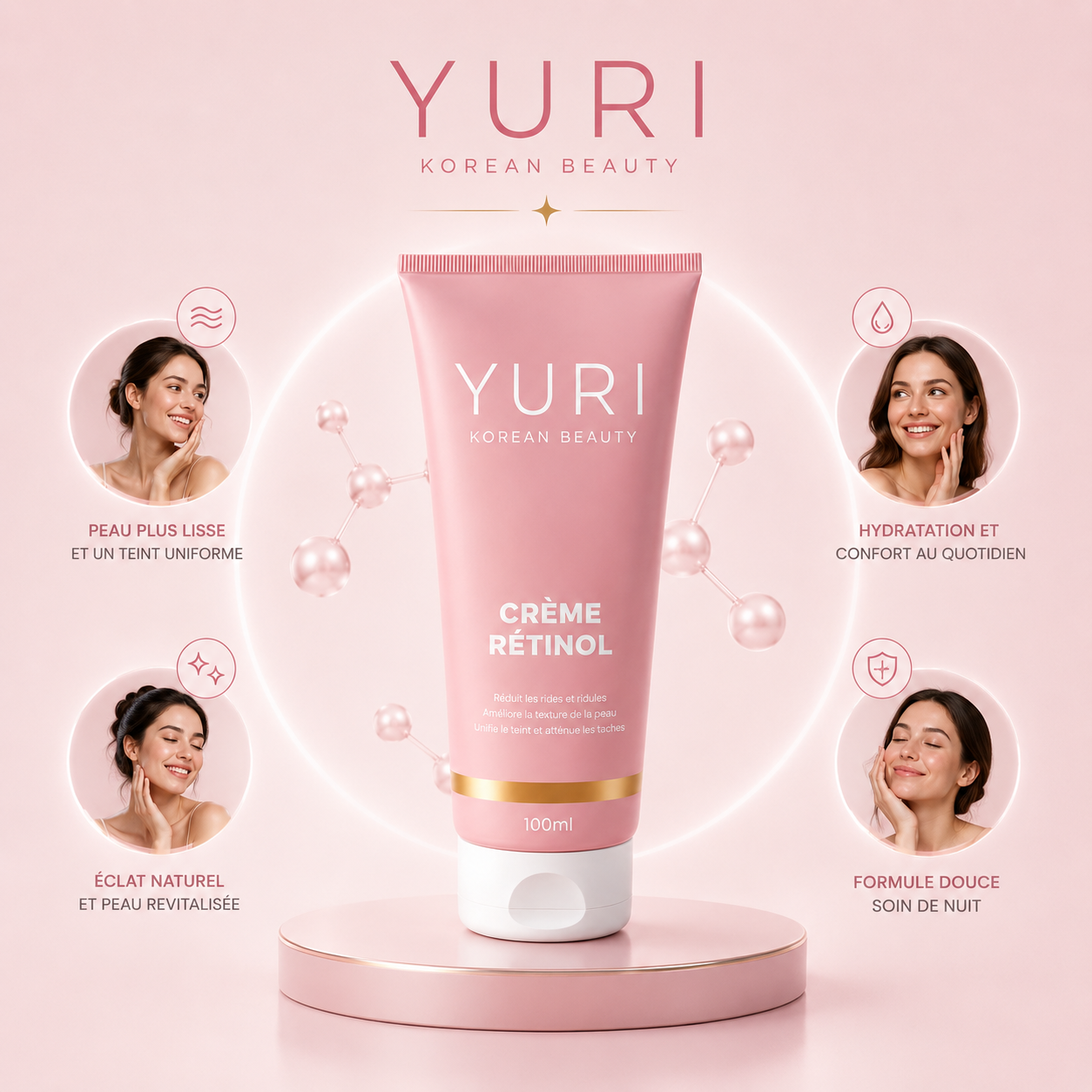 YURI™ | Votre Rituel Anti-Âge du Soir