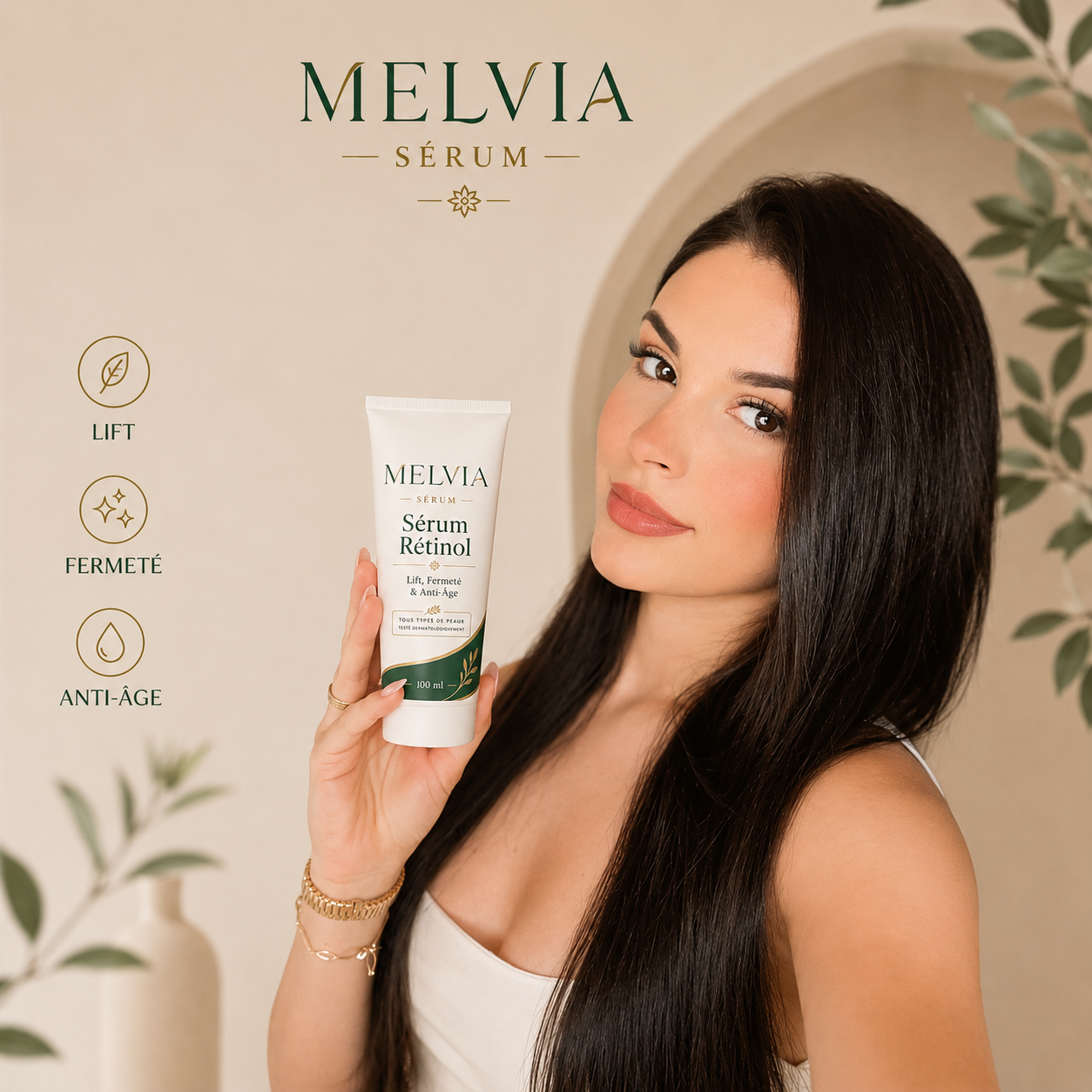 MELVIA™ | Votre Rituel Anti-Âge du Soir
