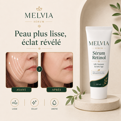 MELVIA™ | Votre Rituel Anti-Âge du Soir