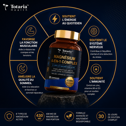 Totaria™ | Relaxation, Énergie & Confort Musculaire