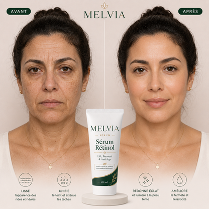 MELVIA™ | Votre Rituel Anti-Âge du Soir