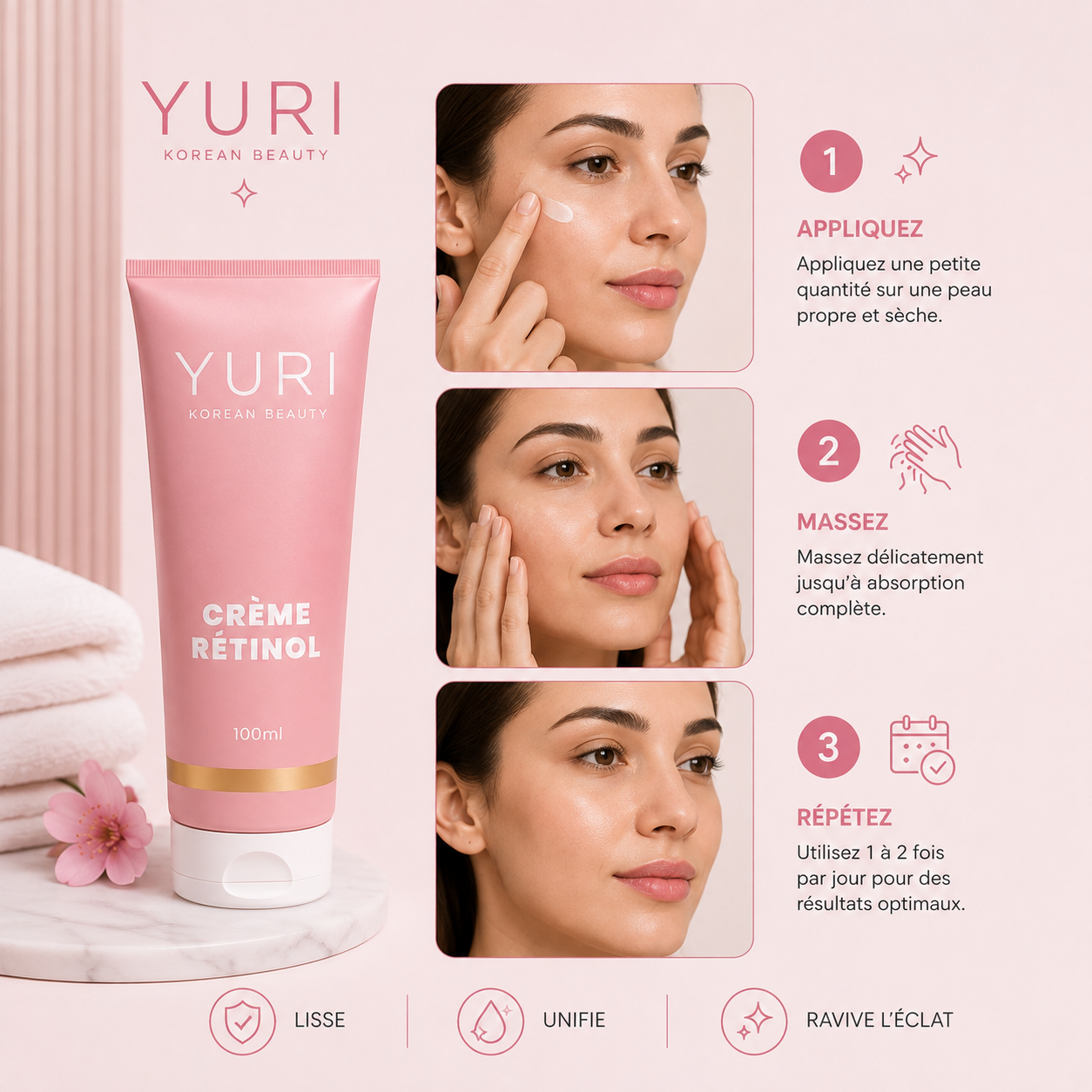 YURI™ | Votre Rituel Anti-Âge du Soir