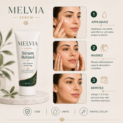 MELVIA™ | Votre Rituel Anti-Âge du Soir