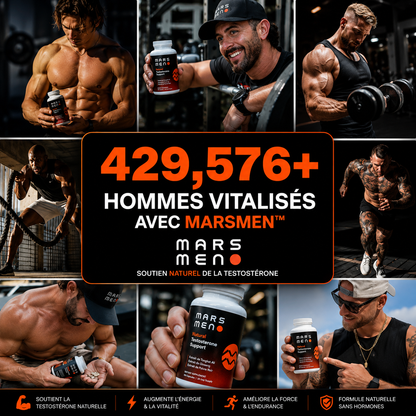 Mars Men™ | Testostérone Naturelle, Force & Endurance