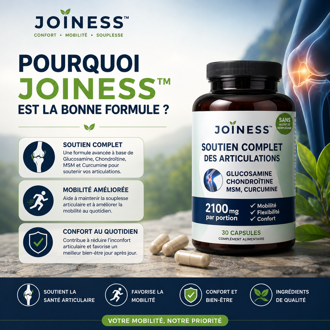 JOINESS™ | Confort Articulaire Quotidien